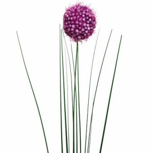 Искусственный цветок Алиум фиолетовый