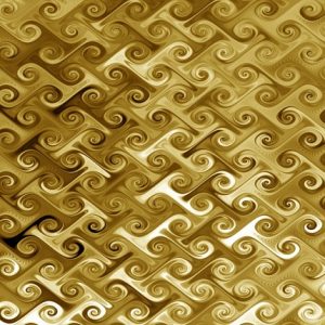 TEX0028 золотые флизелиновые фотообои абстракция