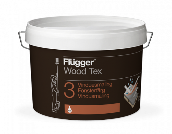 Flugger Wood Tex Vinduesmaling ( Window Paint )