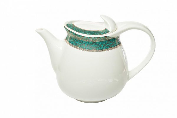 Чайник заварочный (бирюзовый орнамент)